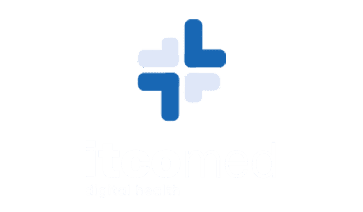 Logo der Firma ItCoMed für den Verkauf von medizinischen Geräten